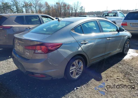 2019 Hyundai Elantra Sel z USA, uszkodzony, nr VIN 5NPD84LF9KH478862